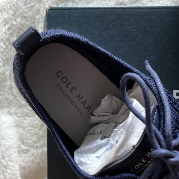 NWT Cole Haan GP Contender shoe Navy 8.5 - Picture 4 of 5